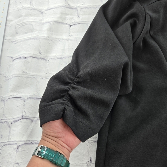 TORRID Corporate Baddie Black Blazer one Button Closure Size 3 - Picture 8 of 10